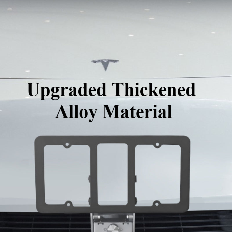 Anti-theft American Standard Lockable License Plate Frame For Tesla Model 3 Y